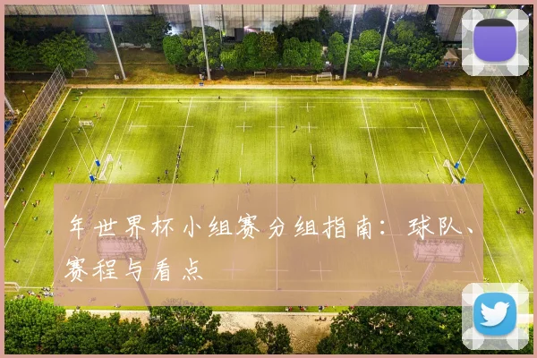 年世界杯小组赛分组指南：球队、赛程与看点